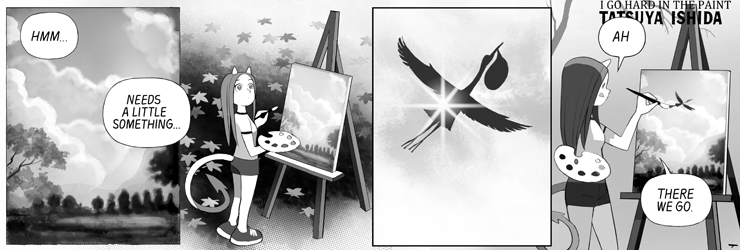 Stork Painting
